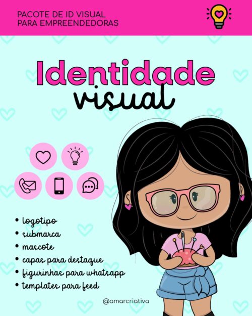 Pack Logotipo + Mascote Studio Criativo