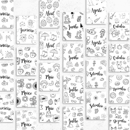 Bullet Journal Mega Pack 2026 – Planner 2026 para Imprimir (PDF) e Digital | Português e Inglês - Image 6